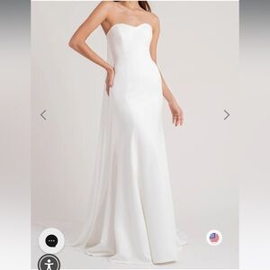 Jenny Yoo Bennett Wedding Gown with Cape